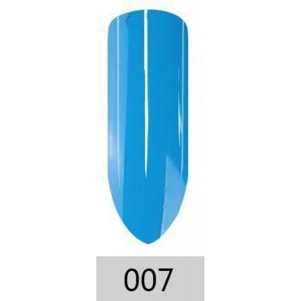 Гель лак ВК 007 ярко-голубой 7 мл