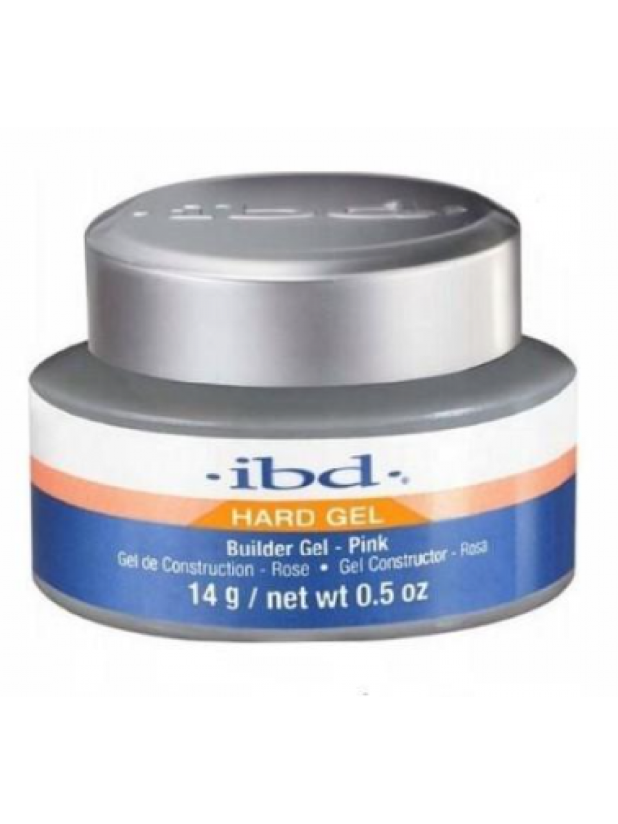 IBD, Гель конструирующий полупрозрачный розовый Builder Gel Pink, 14 гр