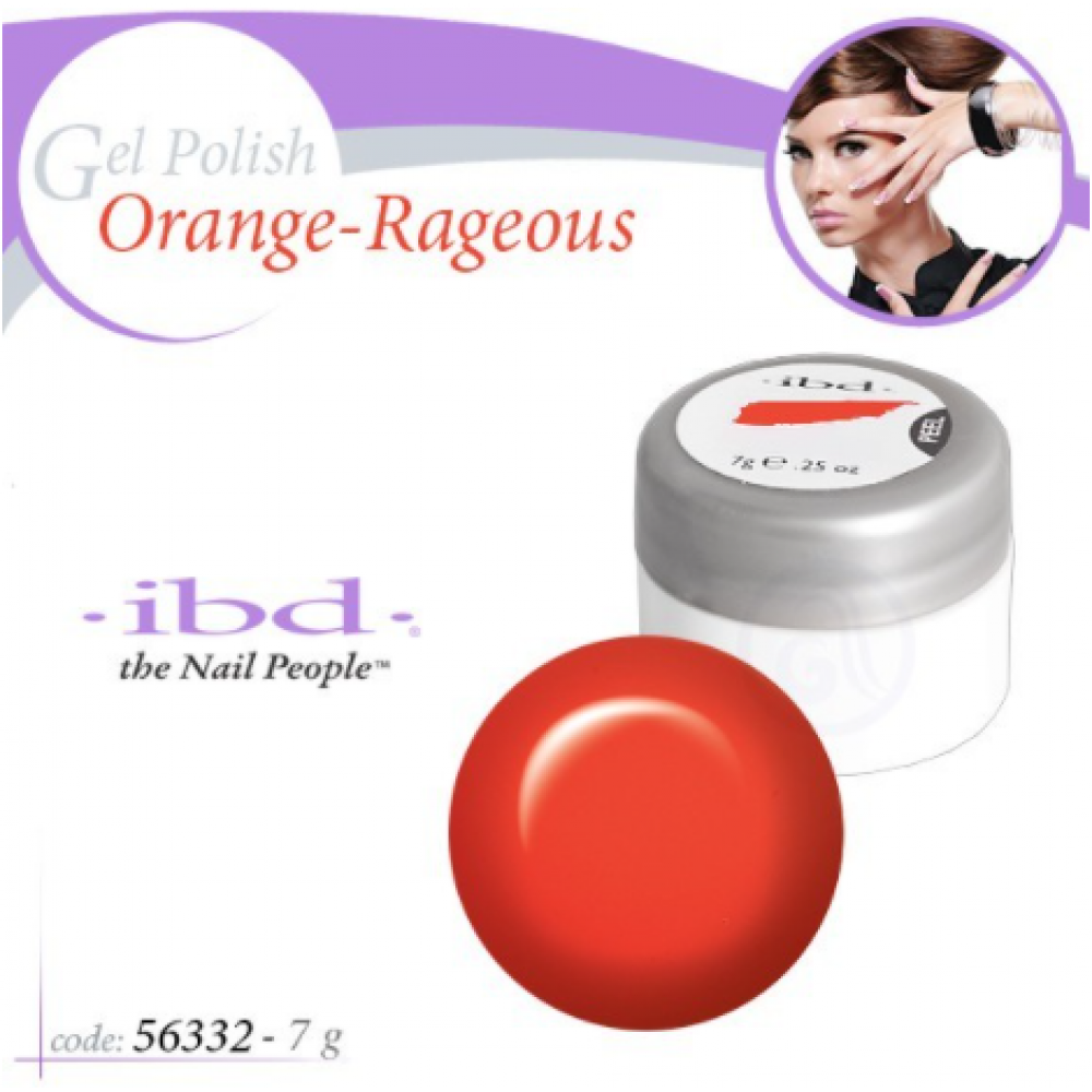IBD, Цветной гель в баночке Orange Rageous 7 гр 56332