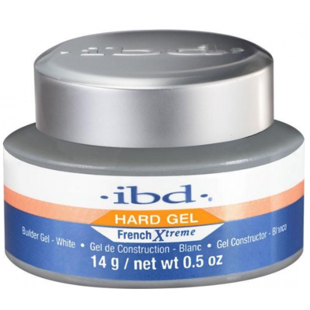 IBD, Гель для френча конструирующий белый Hard French X-treme builder UV white 14 гр
