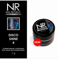 NR, Гелевая краска Disco Shine #4 баночка 7 гр