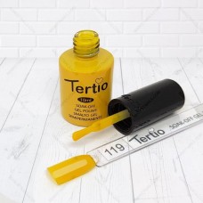 Tertio, Гель лак № 119 Желтый витраж 10 мл