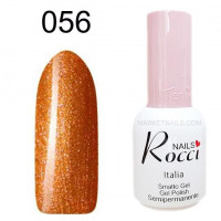 Tertio, Гель лак Rocci Nails №056 Золотой 10 мл 