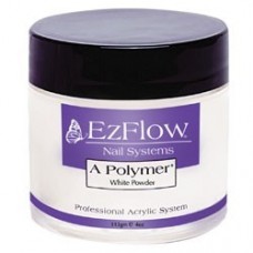 EzFlow A-Polymer White, Пудра акриловая белая 113 гр
