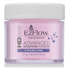 EzFlow HD Strikling Pink, Пудра акриловая потрясающий розовый 21 гр
