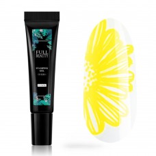 Гель-краска для стемпинга и дизайна Желтый лимон Full YH-005 Beauty UV/LED 8гр