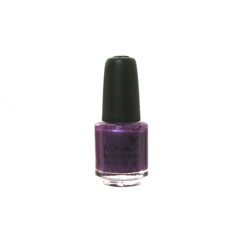 Лак для стемпинга Konad Violet Pearl фиолетовый с перламутром 5 мл