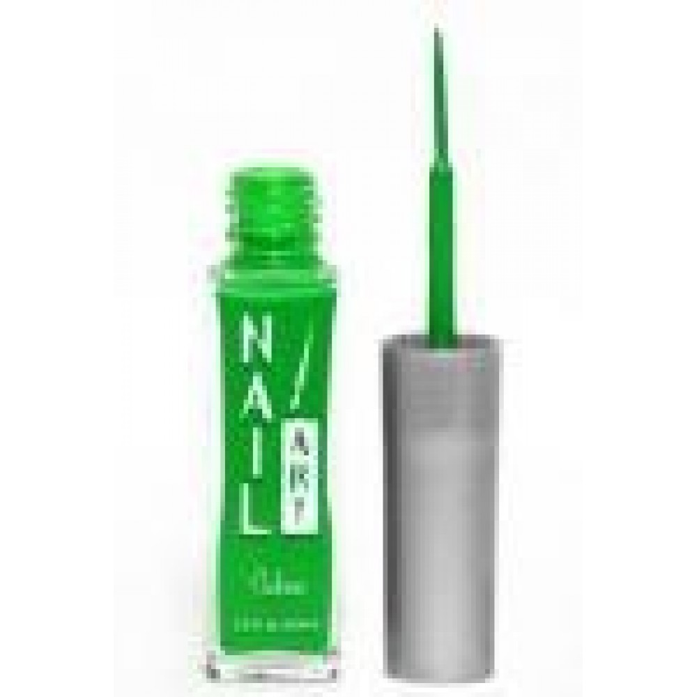 Лак для росписи Nubar Neon Green A115 неоновый зеленый 8,8 мл