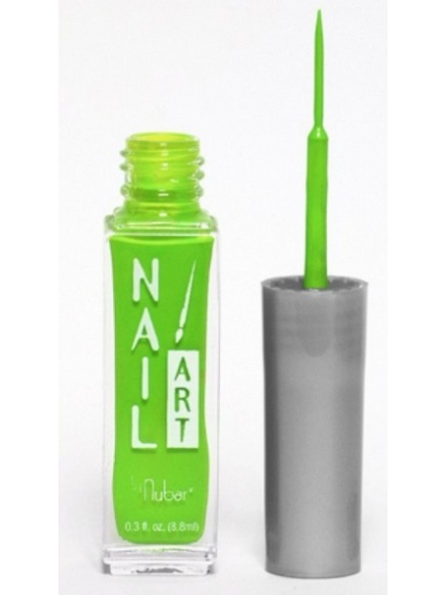 Лак для росписи Nubar Neon Lime A120 неоновый салатово-зеленый 8,8 мл