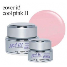 Ezflow, Холодный розовый гель для наращивания ногтей Cover it! Cool pink II 14 гр