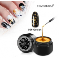 Гель-паутинка золотой Francheska Golden Spider Gel 8 мл