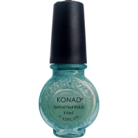 Konad, Лак для стемпинга Hepburn Blue Аквамарин с перламутром 11 мл