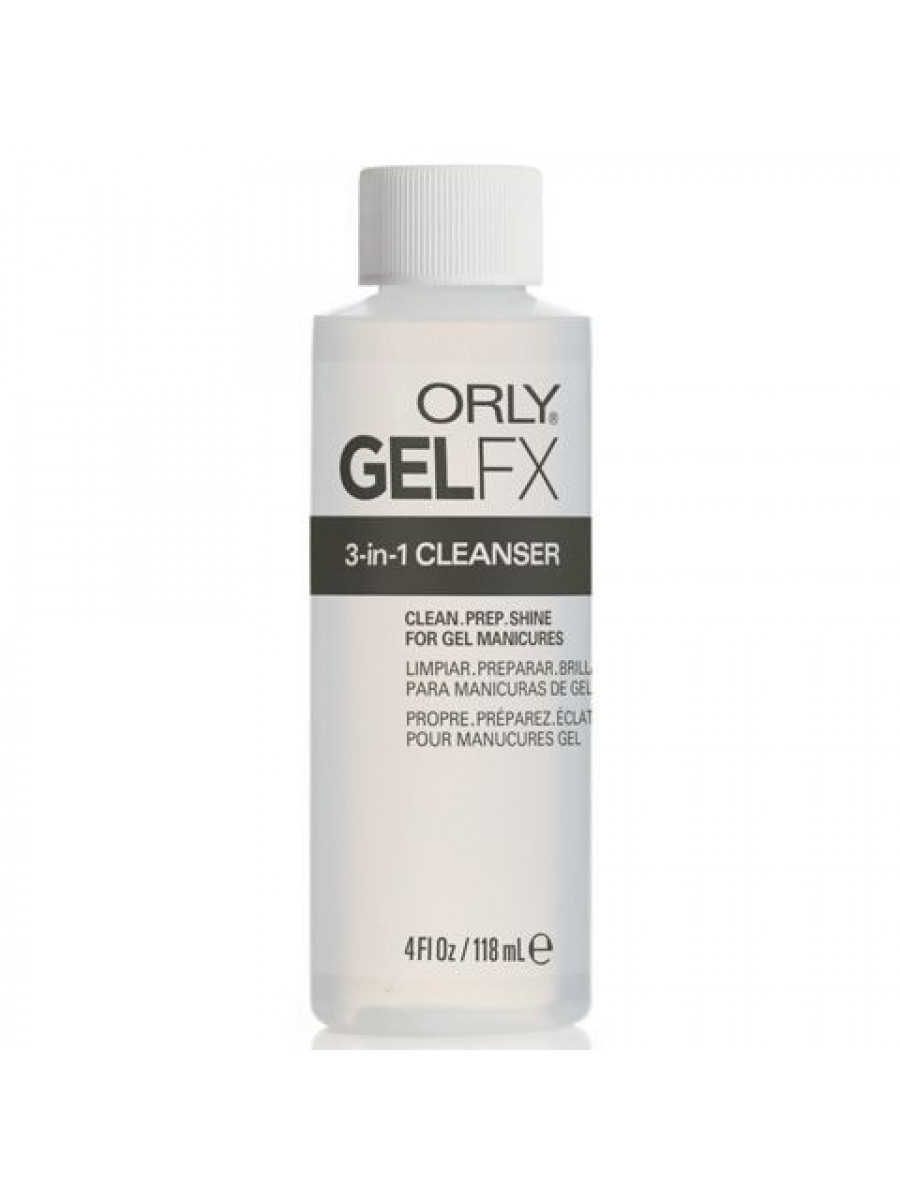 Жидкость для снятия липкого слоя и обезжириватель 3 в 1 Orly cleanser 118 мл