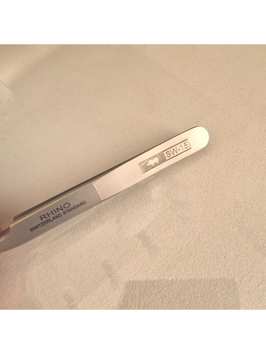Пинцет изогнутый SW-15 Rhino Tools
