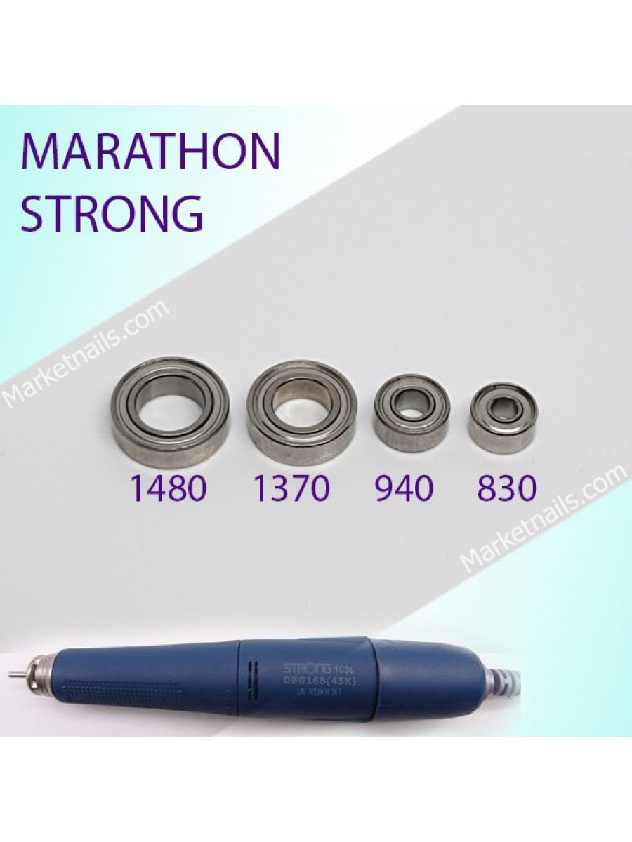 Набор подшипников для ручки фрезера Strong 107, 103