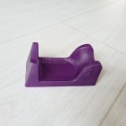 Подставка для ручки фрезера маникюрного аппарата фиолетовая