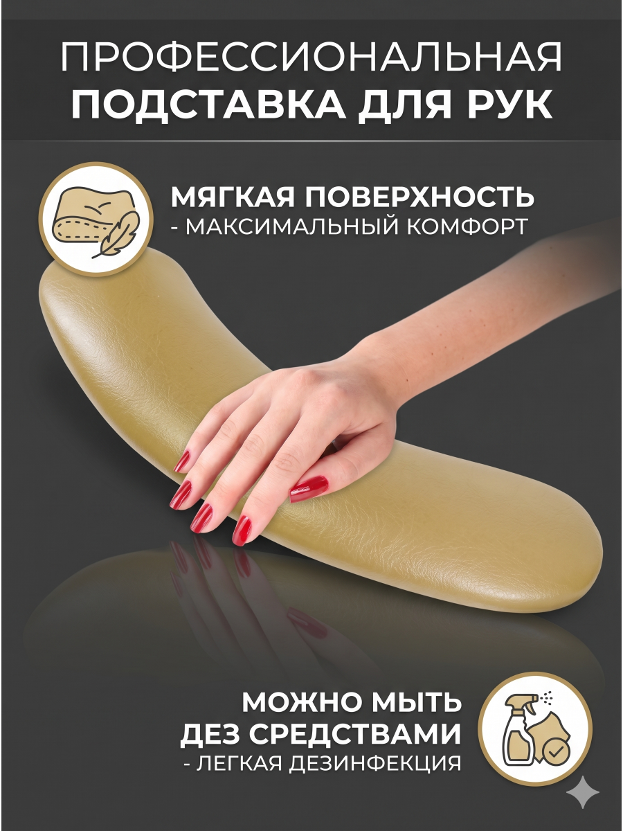 Подставка для маникюра Gold