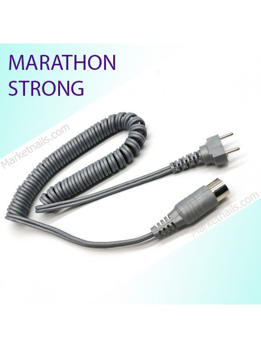 Шнур для ручки аппарата Strong. Marathon, Escort, SMT серебристый бортик 8 mm