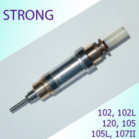 Шпиндель цангового узла для микромотора Strong 105L, 102L в сборе с подшипниками, цангой