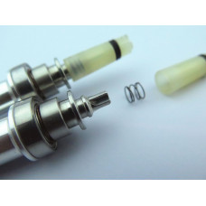 Тефлоновый соединитель JD 700 с пружинкой 20 мм d 7 мм с пружинкой