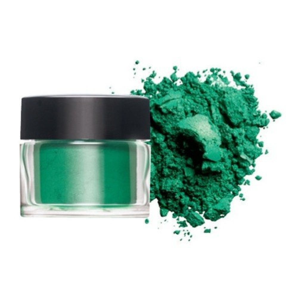 Пигмент для Shellac, акрила, геля CND Additives pigment Medium green зеленый 3,5 гр
